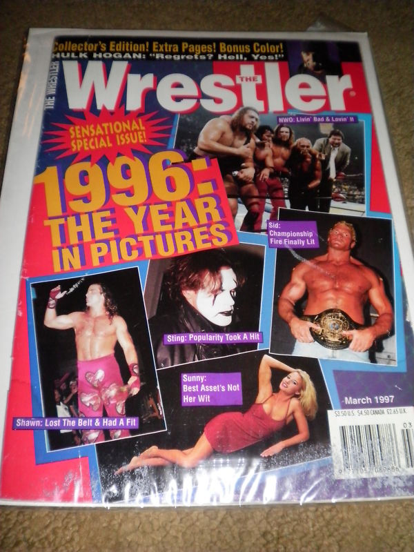 The Wrestler March 1997 Magazine PWcatalog