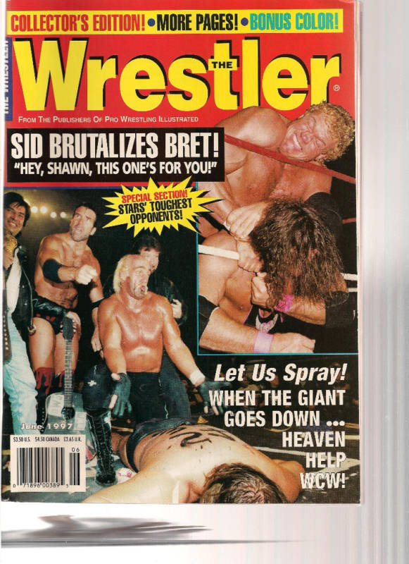 The Wrestler June 1997 Magazine PWcatalog