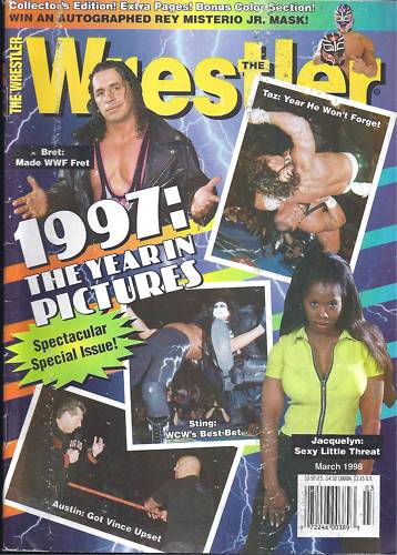 The Wrestler March 1998 Magazine PWcatalog