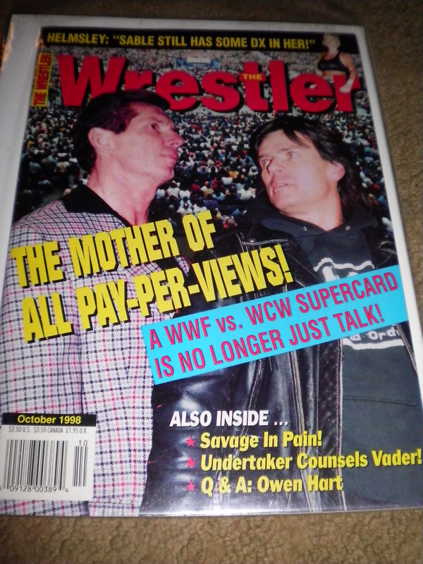The Wrestler October 1998 Magazine PWcatalog