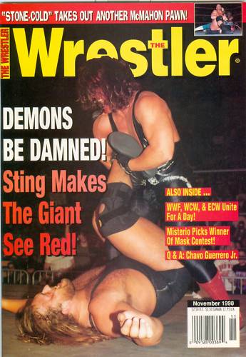 The Wrestler November 1998 Magazine PWcatalog