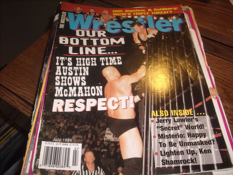 The Wrestler July 1999 Magazine PWcatalog