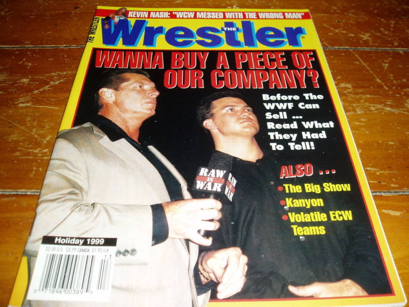 The Wrestler 1999 Magazine PWcatalog