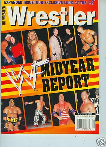 The Wrestler September 2000 Magazine PWcatalog