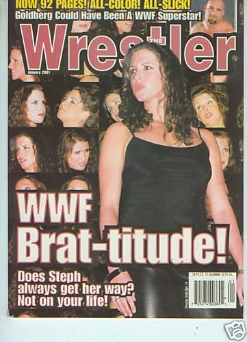 The Wrestler January 2001 Magazine PWcatalog