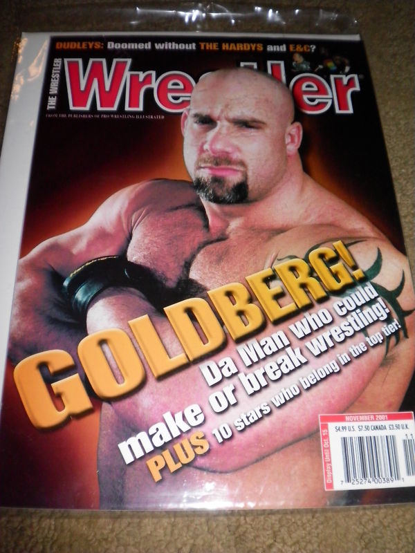 The Wrestler November 2001 Magazine PWcatalog