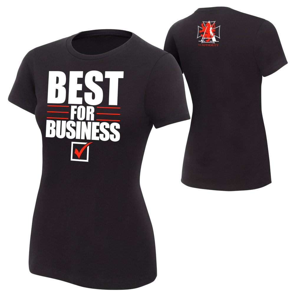 The Authority Best For Business Women's T-Shirt Pwcatalog