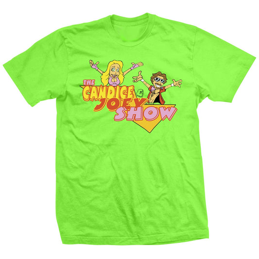The Candice & Joey Ryan Show Cartoon T-Shirt Pwcatalog