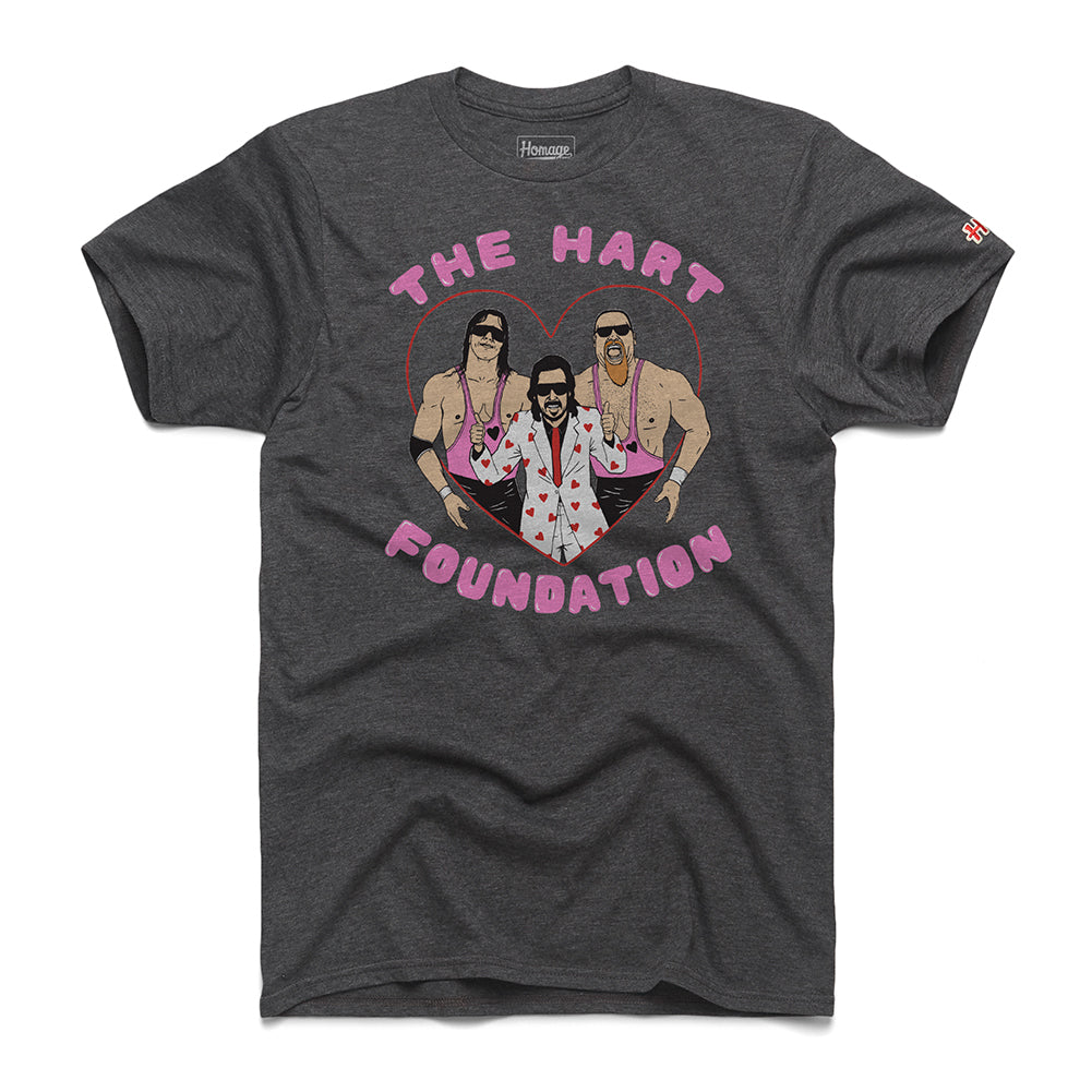 The Hart Foundation Homage T-Shirt Pwcatalog