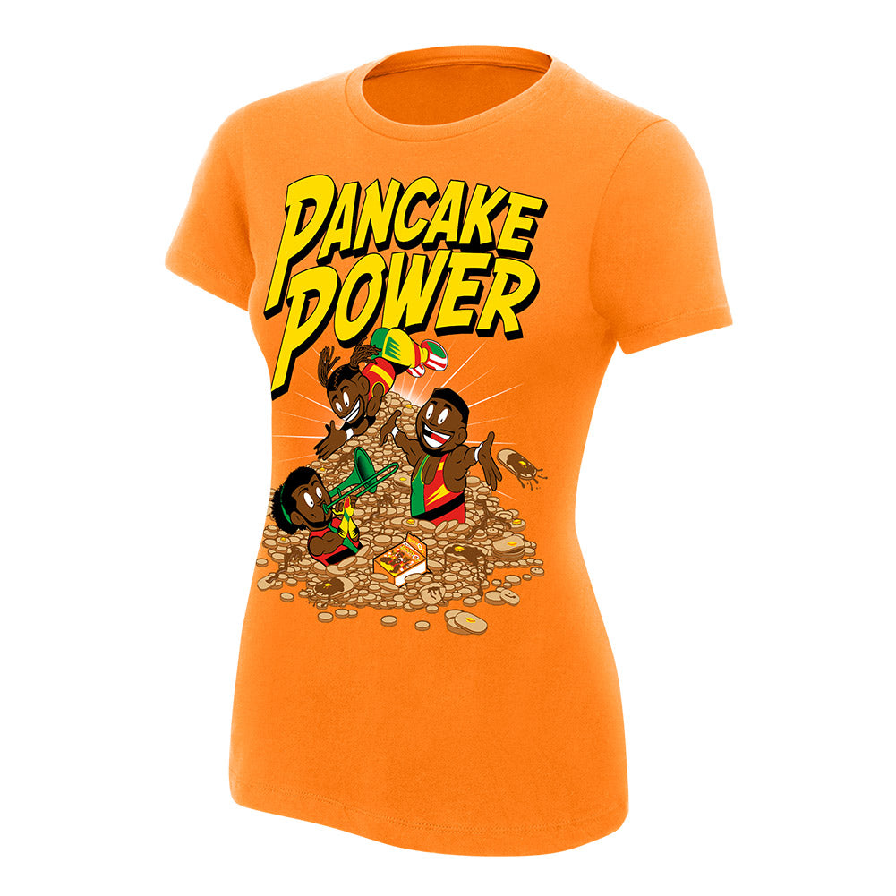 The New Day Pancake Power Women's Authentic T-Shirt Pwcatalog
