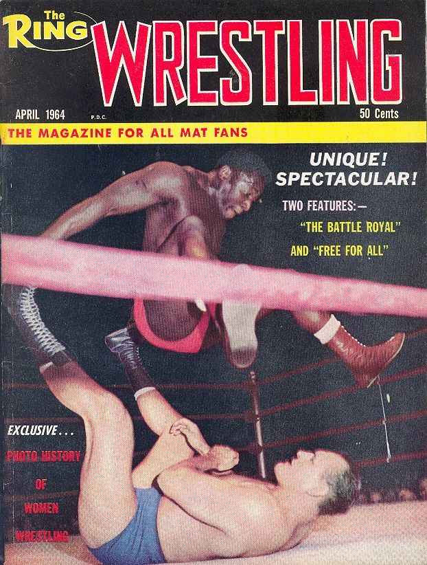The Ring Wrestling April 1964 Magazine PWcatalog