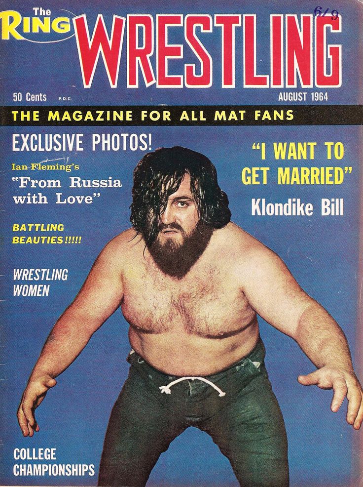 The Ring Wrestling August 1964 Magazine PWcatalog