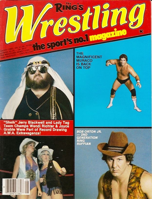 The Ring Wrestling August 1983 Magazine PWcatalog