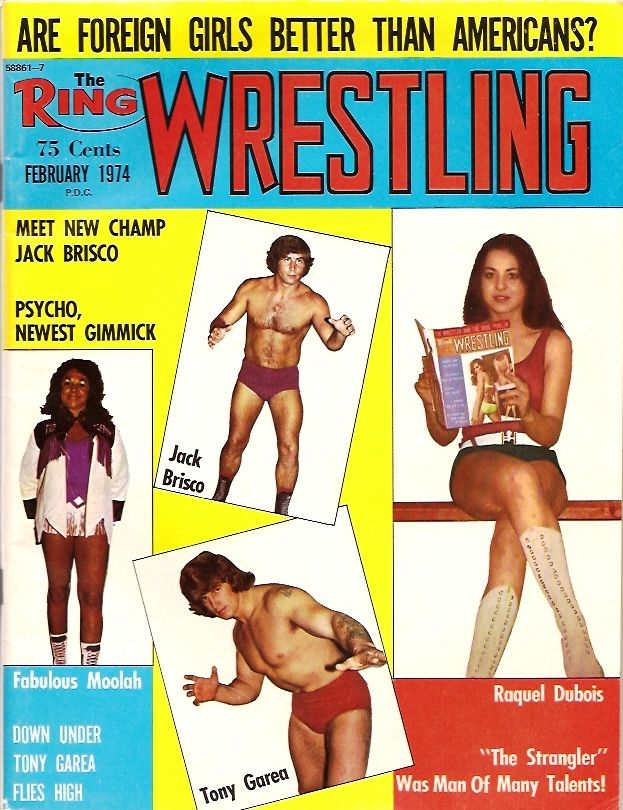 The Ring Wrestling February 1974 Magazine PWcatalog