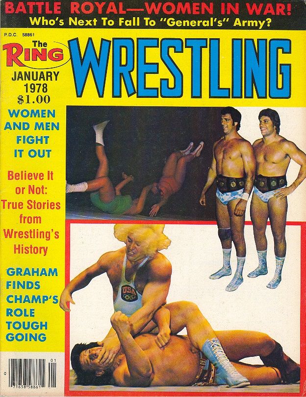 The Ring Wrestling January 1978 Magazine PWcatalog