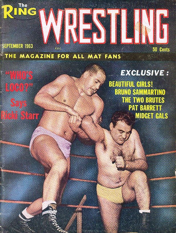 The Ring Wrestling September 1963 Magazine PWcatalog
