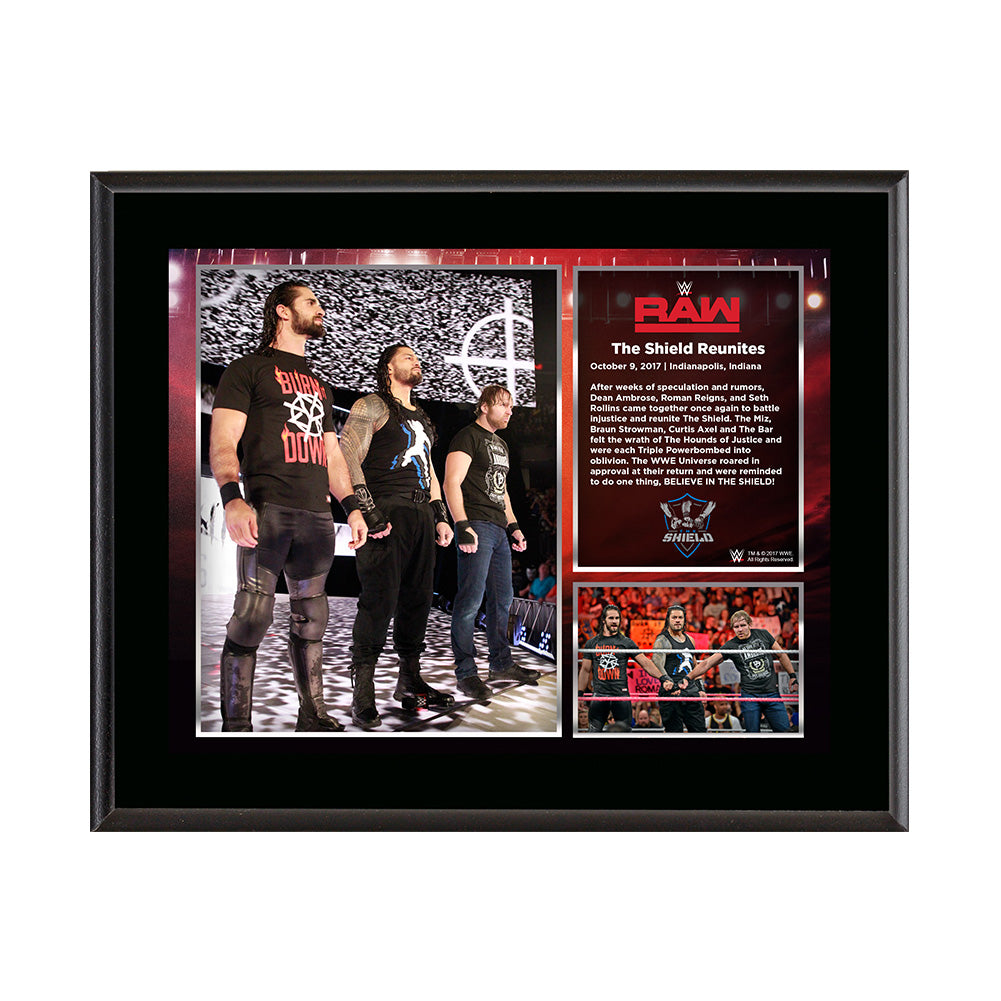 The Shield Reunites 10 x 13 Commemorative Photo Plaque Pwcatalog