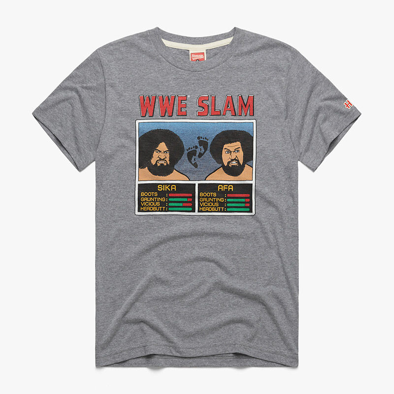 The Wild Samoans WWE Slam Homage T-Shirt Pwcatalog