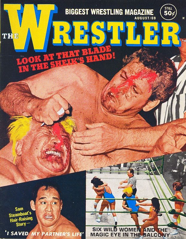 The Wrestler August 1969 Magazine PWcatalog