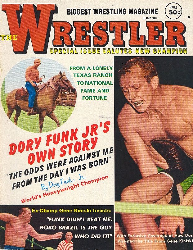 The Wrestler June 1969 Magazine PWcatalog