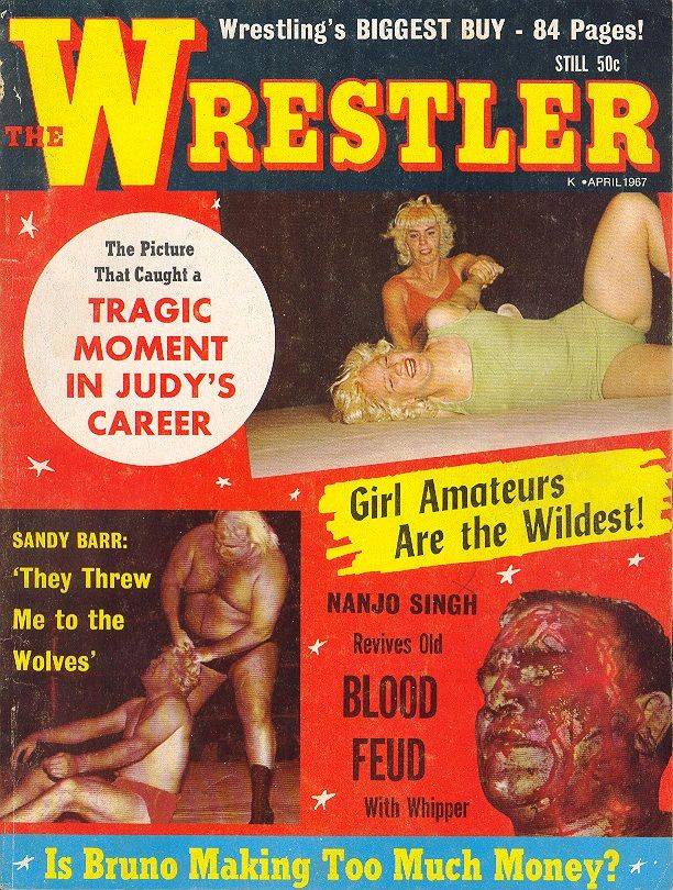 The Wrestler April 1967 Magazine PWcatalog