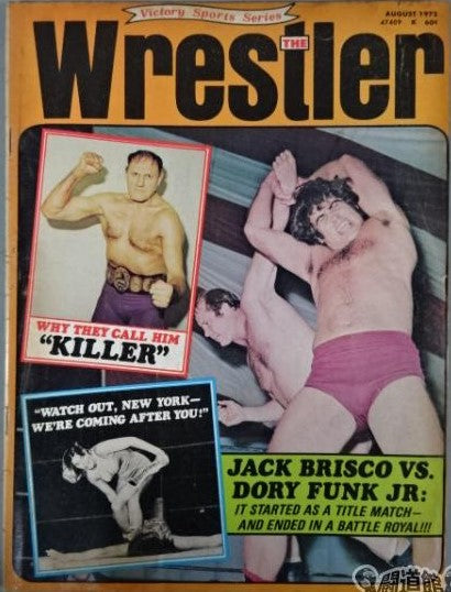 The Wrestler August 1972 Magazine PWcatalog