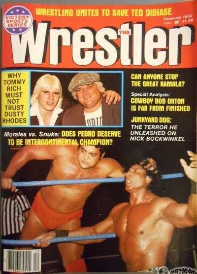The Wrestler December 1982 Magazine PWcatalog