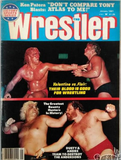 The Wrestler January 1981 Magazine PWcatalog