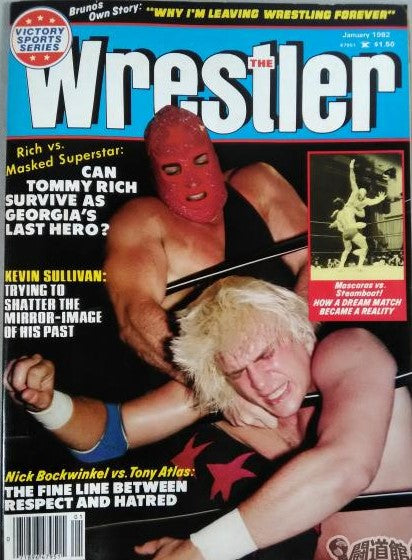The Wrestler January 1982 Magazine PWcatalog