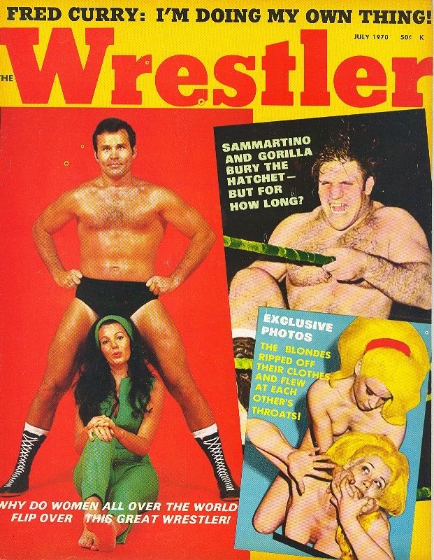 The Wrestler July 1970 Magazine PWcatalog