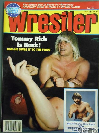 The Wrestler July 1984 Magazine PWcatalog