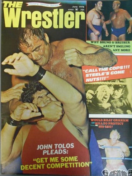 The Wrestler June 1974 Magazine PWcatalog