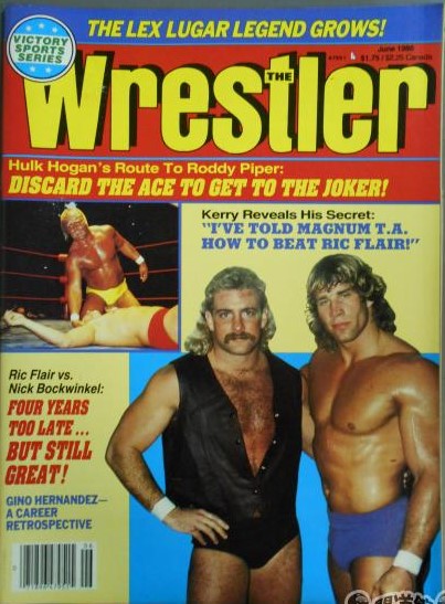 The Wrestler June 1986 Magazine PWcatalog
