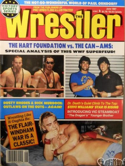 The Wrestler June 1987 Magazine PWcatalog