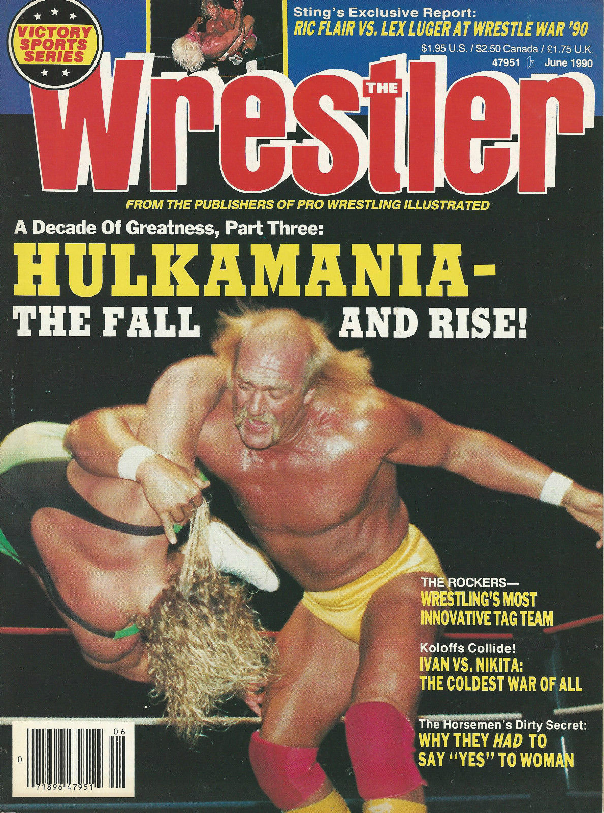 The Wrestler June 1990 Magazine PWcatalog