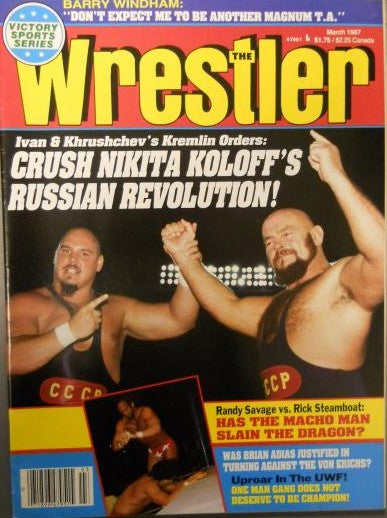 The Wrestler March 1987 Magazine PWcatalog