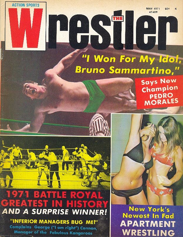 The Wrestler May 1971 Magazine PWcatalog