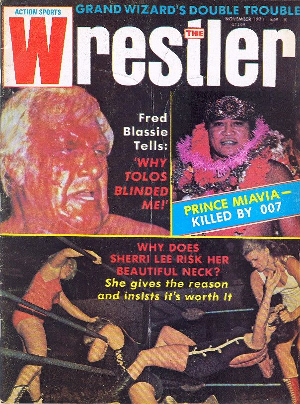 The Wrestler November 1971 Magazine PWcatalog