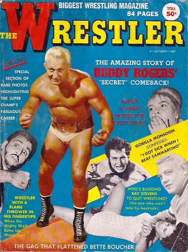 The Wrestler October 1967 Magazine PWcatalog