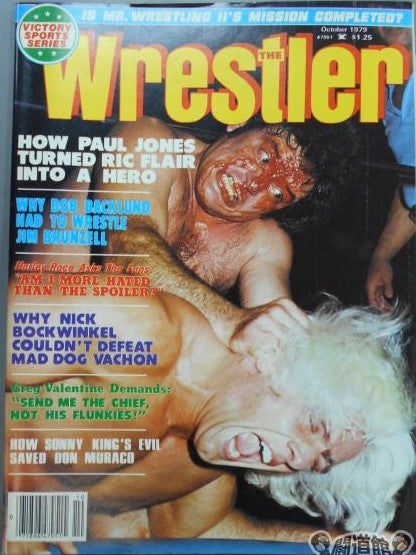 The Wrestler October 1979 Magazine PWcatalog