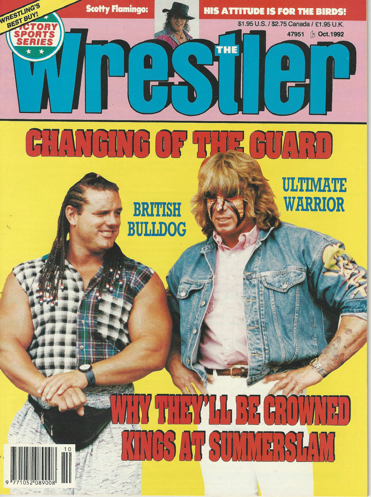 The Wrestler October 1992 Magazine PWcatalog