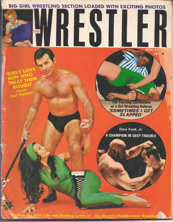 The Wrestler November 1969 Magazine PWcatalog