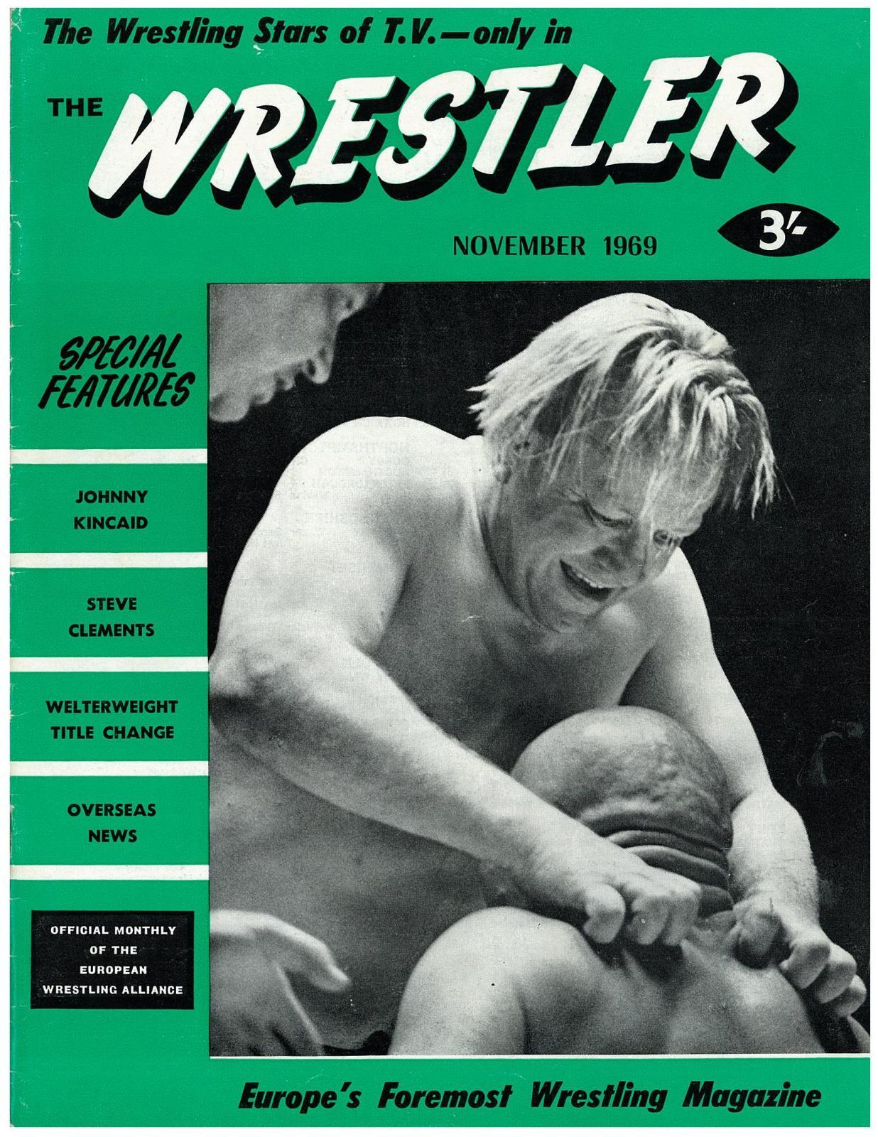 The Wrestler November 1969 Magazine PWcatalog