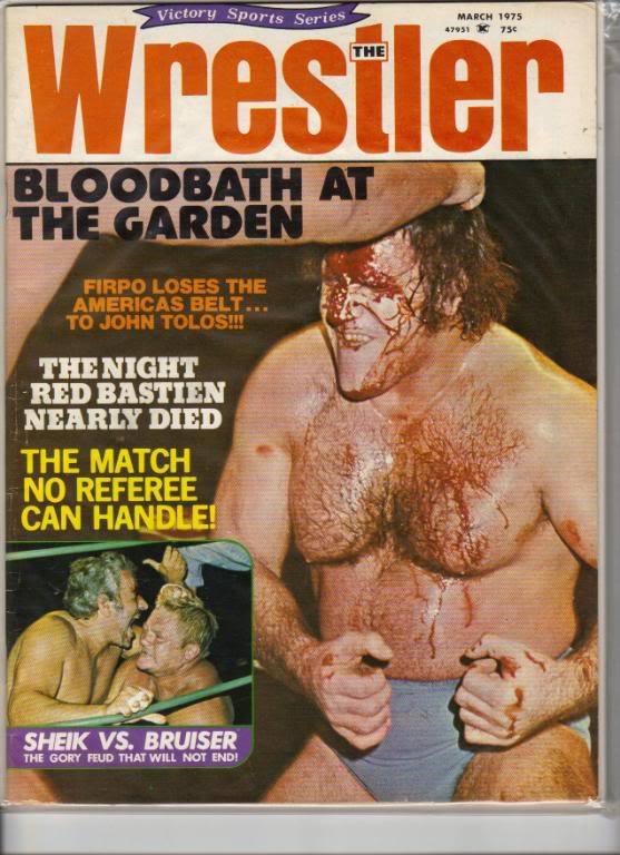 The Wrestler March 1975 Magazine PWcatalog