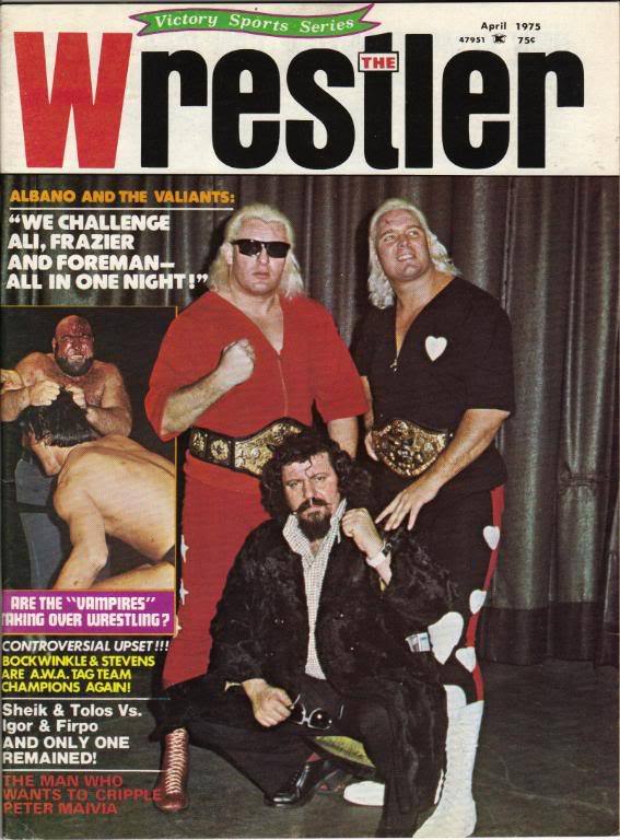 The Wrestler April 1975 Magazine PWcatalog
