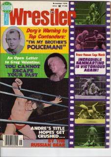 The Wrestler November 1976 Magazine PWcatalog