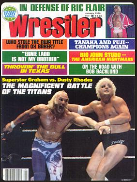 The Wrestler January 1978 Magazine PWcatalog