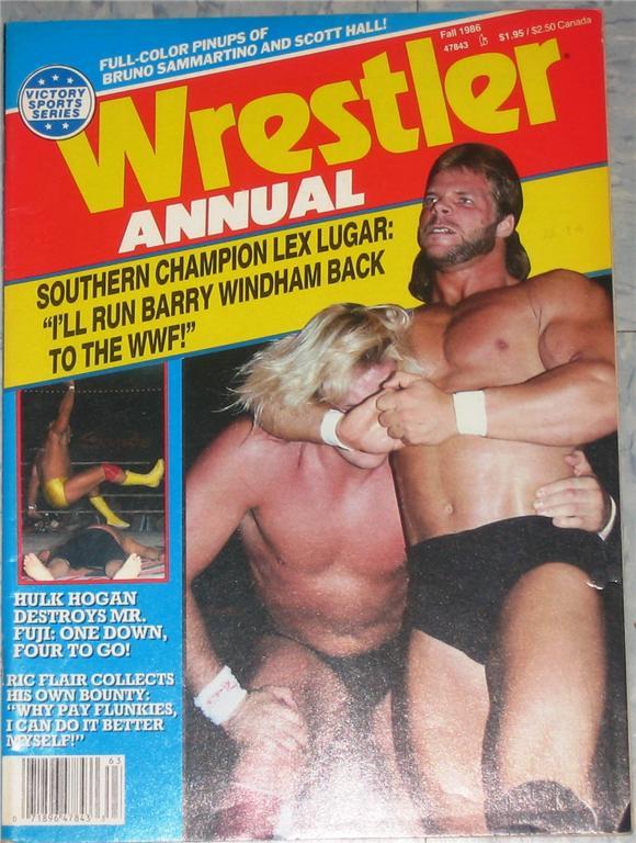 The Wrestler 1986 Magazine PWcatalog