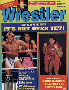 The Wrestler November 1993 Magazine PWcatalog