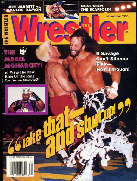 The Wrestler November 1995 Magazine PWcatalog